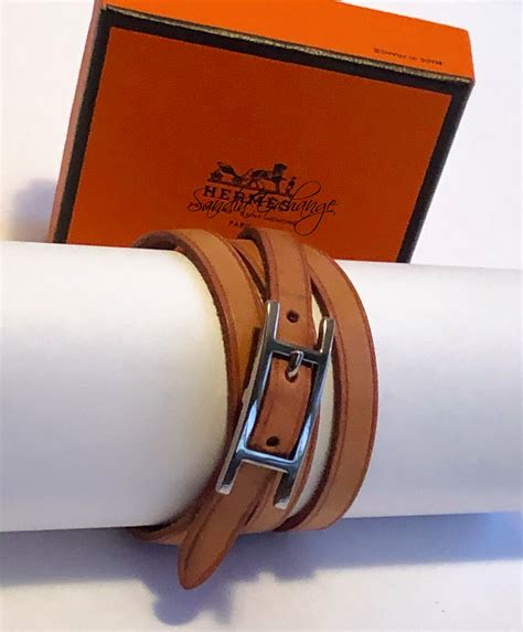 white hermes leather bracelet|authentic hermes bracelets.